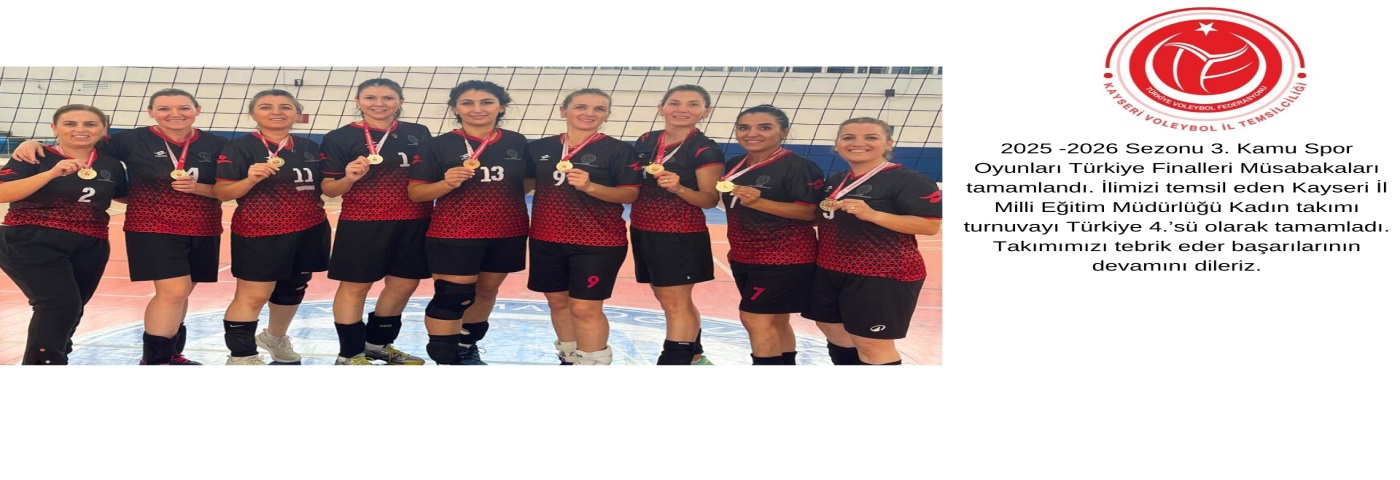 -2025 -2026 Sezonu 3. Kamu Spor Oyunları Türkiye Finalleri Müsabakaları tamamlandı.