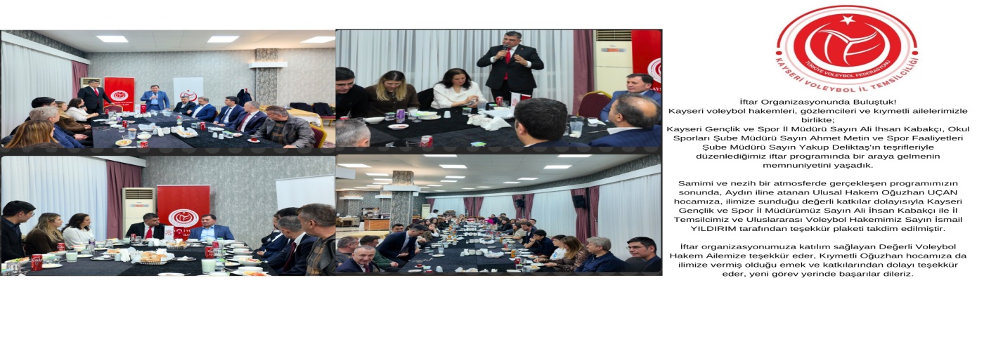 -İftar Organizasyonunda Buluştuk!